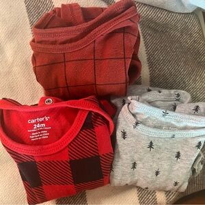 3 pcs 2T long sleeves onesies